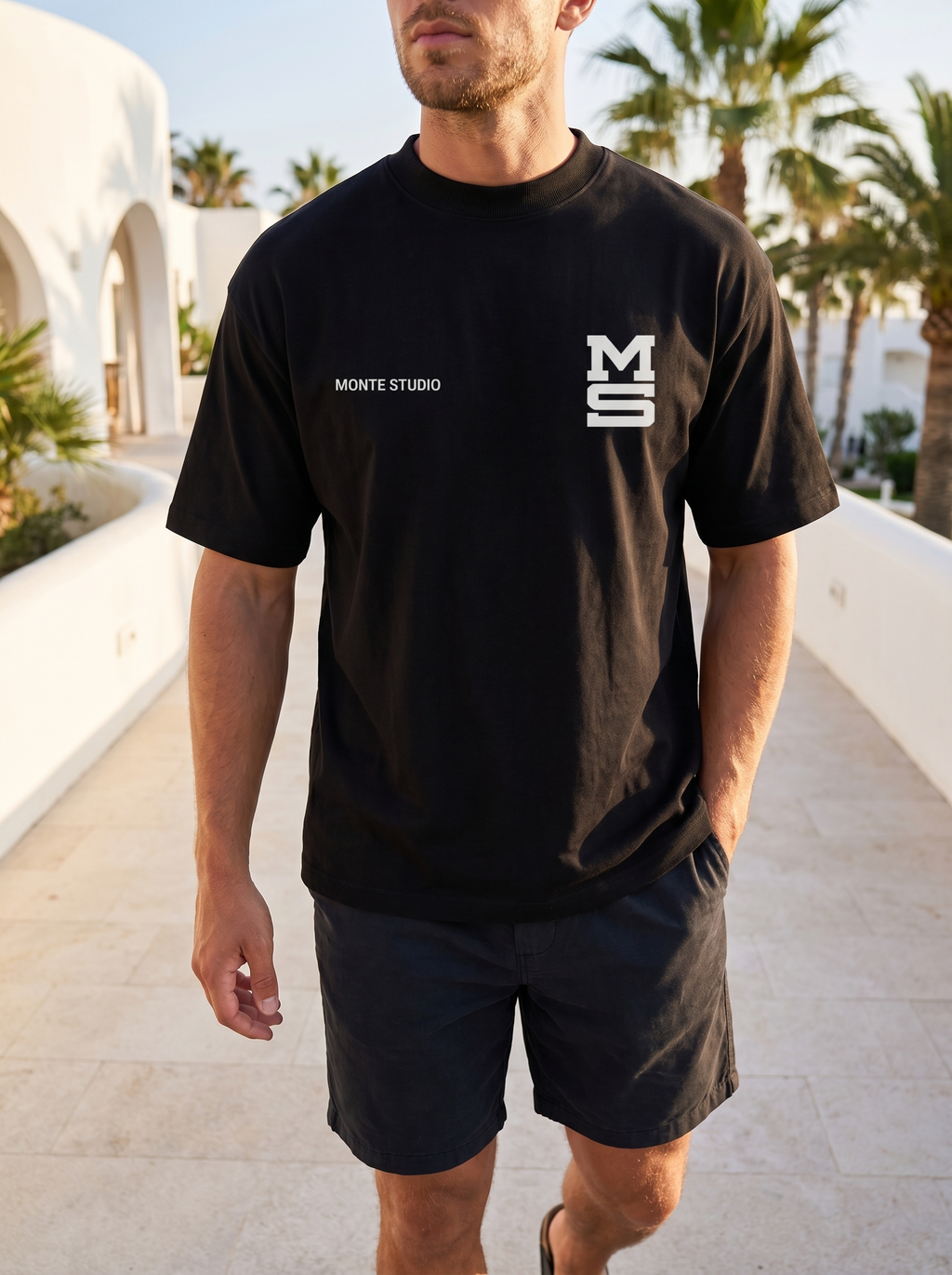 Core Logo Tee Black